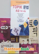 Combo Luyện Thi Topik 1 + Bài Tập Ngữ Pháp Topik Sơ Cấp