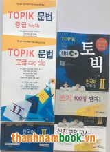 Combo Luyện Thi Topik II + Bài Tập Ngữ Pháp Topik Trung Cao Cấp