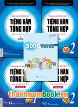 Combo Tiếng Hàn Tổng Hợp Sơ Cấp Bản Mới ( Đen Trắng ) + 5000 Từ Vựng