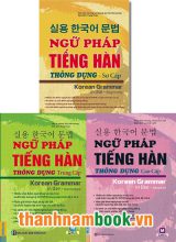 Combo Sách Ngữ Pháp Tiếng Hàn Thông Dụng Sơ Cấp – Trung Cấp – Cao Cấp
