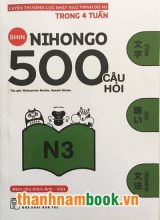 Shin nihongo 500 câu hỏi N3 – Có tiếng Việt