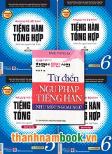 Combo Sách Học Tiếng Hàn Cao Cấp 5,6 Bản Đen Trắng + Từ Điển Ngữ Pháp