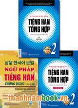 Combo Tiếng Hàn Tổng Hợp Sơ Cấp 2 Bản Mới + Ngữ Pháp Sơ Cấp