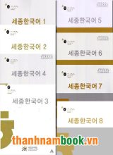 Combo Giáo Trình Sejong ( Trọn Bộ 8 Quyển )